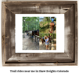 trail rides near me in Shaw Heights, Colorado